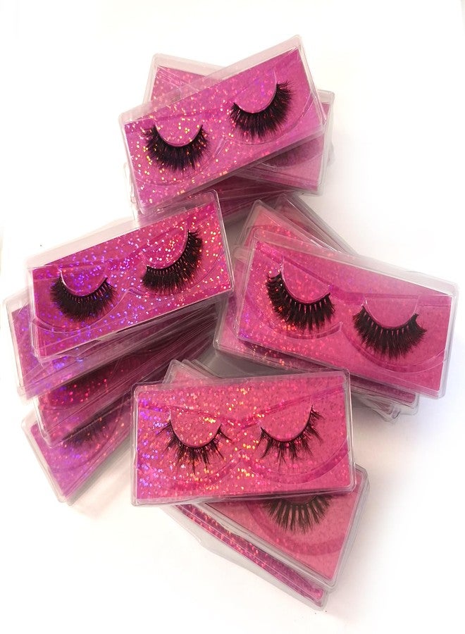 U-Hotmi Natural Look Fluffy Eye Lashes, Faux 3D Mink Lashes 10 Styles Eyelashes Wholesale(10 Pairs) - Image 2